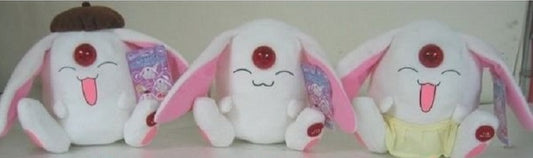 Japan Clamp Tsubasa 3 Lighting Mokona 6" Plush Doll Figure Set - Lavits Figure