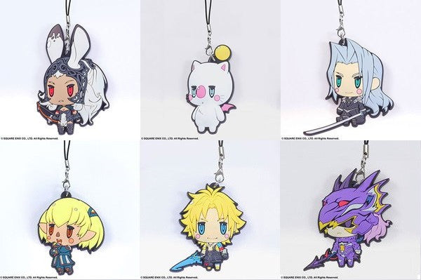 Square Enix Final Fantasy Trading Rubber Strap Vol 3 6 Collection Figure Set - Lavits Figure
- 1