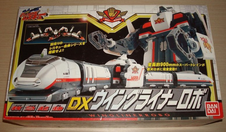 Bandai Power Rangers Gogo Five V Lightspeed Rescue DX Winglinerrobo Megazord Action Figure - Lavits Figure
- 1