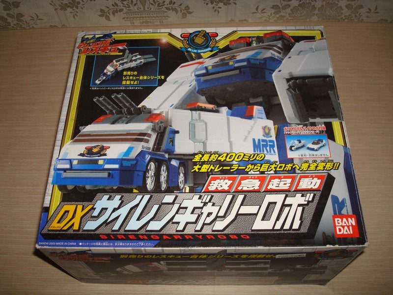Bandai Power Rangers Gogo Five V Lightspeed Rescue DX Sirengarryrobo Megazord Action Figure - Lavits Figure
- 1