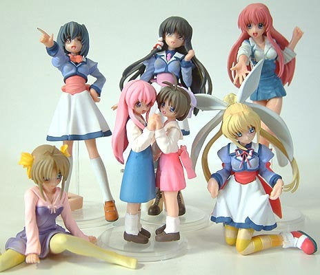 CM Mizuiro Gashapon 6 Trading Figure Set