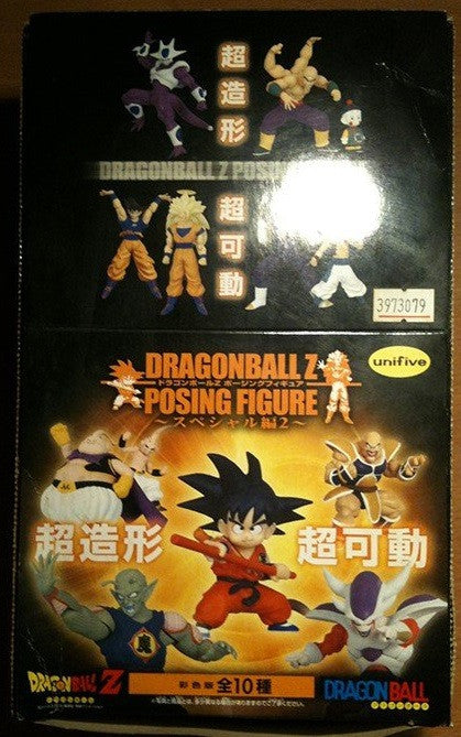 Bandai Dragon Ball Z Posing Best Collection 5 Color 5 Monochrome 10 Trading Figure Set Used - Lavits Figure