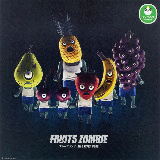 Takara Tomy Panda's Ana Gashapon Fruits Zombie Part 1 6 Mini Figure Set - Lavits Figure