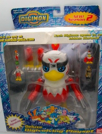Bandai Digimon Digital Monster Deluxe Digivolving Playset Hawkmon Ver Action Figure - Lavits Figure
- 1