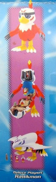 Bandai Digimon Digital Monster Deluxe Digivolving Playset Hawkmon Ver Action Figure - Lavits Figure
- 3