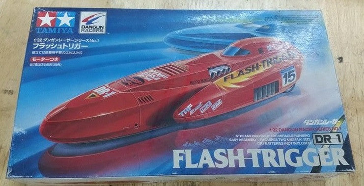 Tamiya 17601 1/32 Dangun Racers Series DR 1 Flash Trigger Hobby Car Plastic Model Kit Figure - Lavits Figure