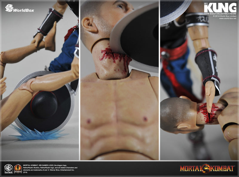 WorldBox 1/6 12" Mortal Kombat Kung Lao Action Figure