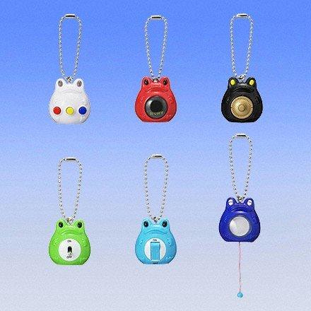 Bandai Frog Style Gashapon Switch Frog 6 Collection Figure Set