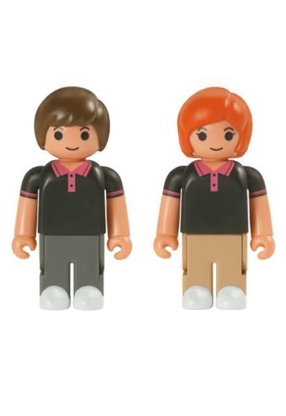 Medicom Toy Babekub 100% HMV Limited Edition 2 Action Figure Set