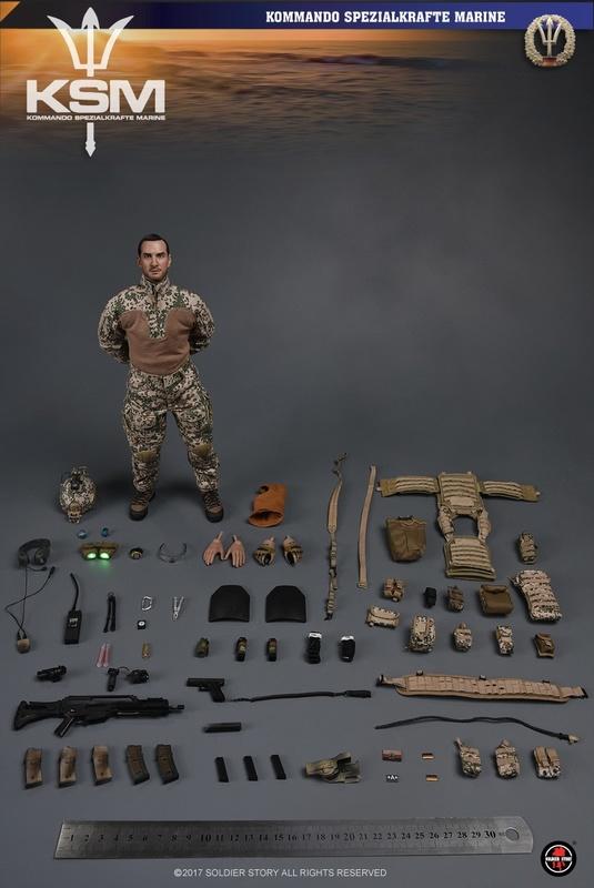 Soldier Story 1/6 12" SS104 KSM Kommando Spezialkrafte Marine Action Figure