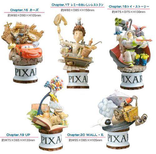 Square Enix Disney Pixar Formation Arts 5 Trading Figure Set