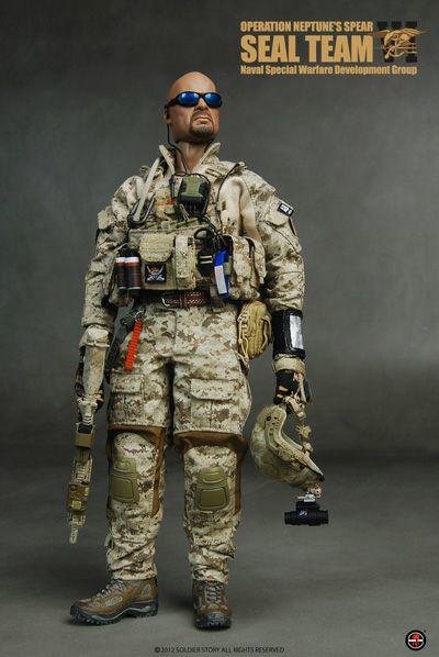 Soldier Story 1/6 12" Operation Neptunes Spear Seal Team Action Figure
