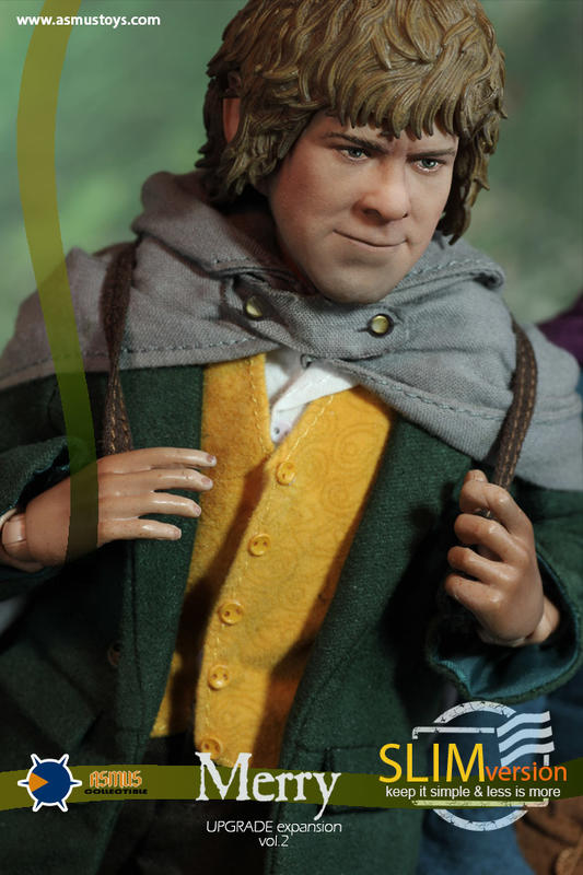 Asmus Toys 1/6 12" LOTR013S Heroes of Middle-Earth The Lord Of The Rings Merry Upgrade Expansion Action Figure