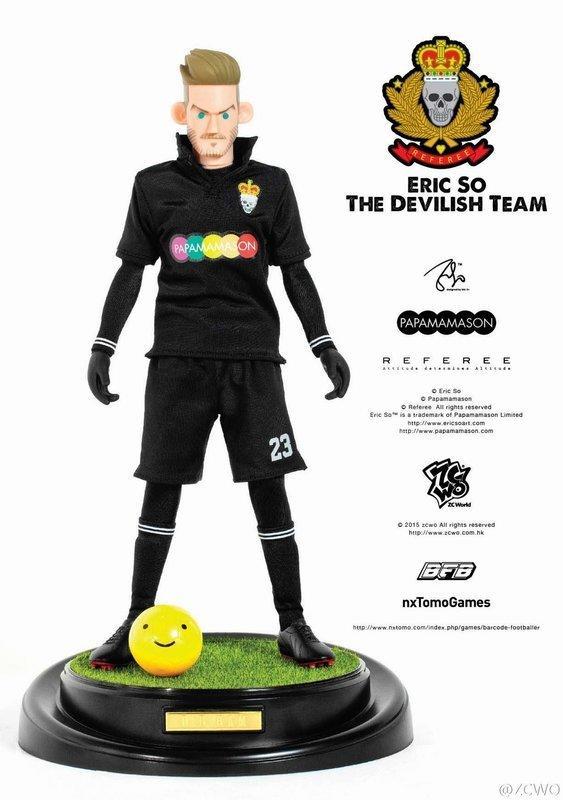 ZCWO 12" 1/6 Eric So BFB The Devilish Team Beckham Action Figure