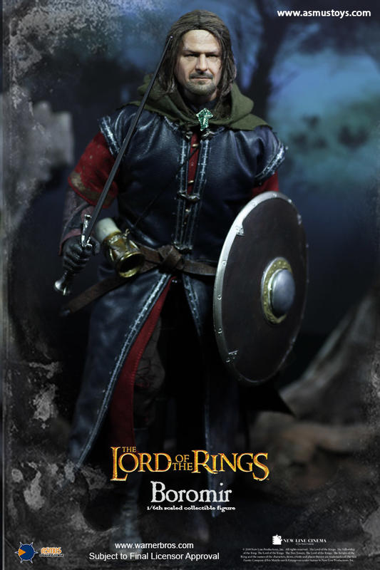 Asmus Toys 1/6 12" LOTR017H The Lord Of The Rings Boromir Action Figure