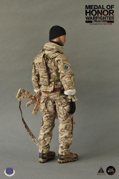 CalTek 1/6 12" 8017 Medal of Honor Warfighter Preacher Action Figure