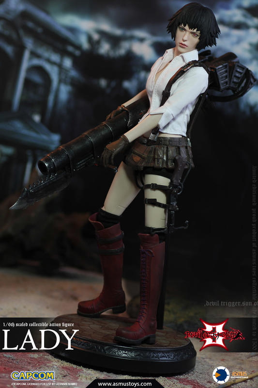 Asmus Toys 1/6 12" Devil May Cry 3 Lady Action Figure