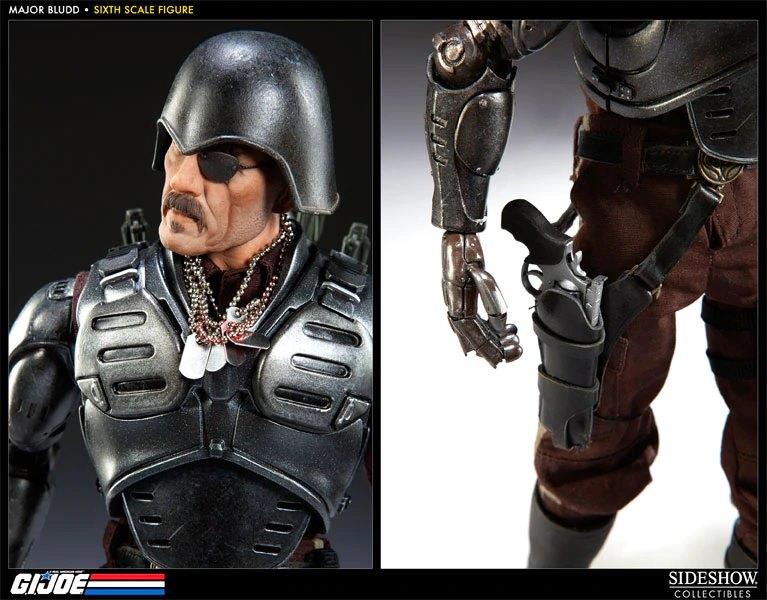 Sideshow 1/6 12" A Real American Hero G.I. Joe Mercenary Major Bludd Action Figure