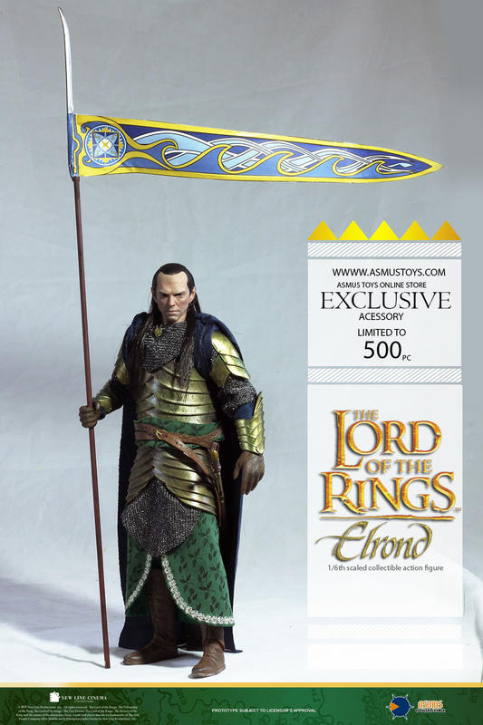 Asmus Toys 1/6 12" LOTR024 Heroes of Middle-Earth The Lord Of The Rings Elrond Action Figure