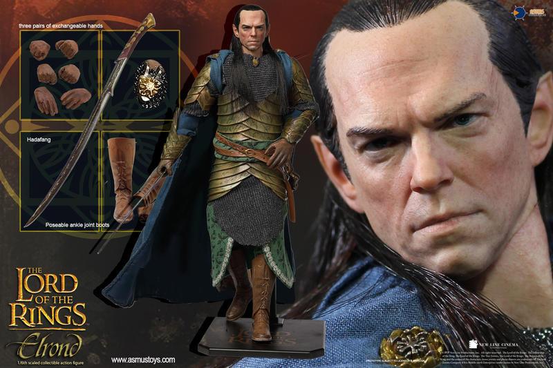 Asmus Toys 1/6 12" LOTR024 Heroes of Middle-Earth The Lord Of The Rings Elrond Action Figure