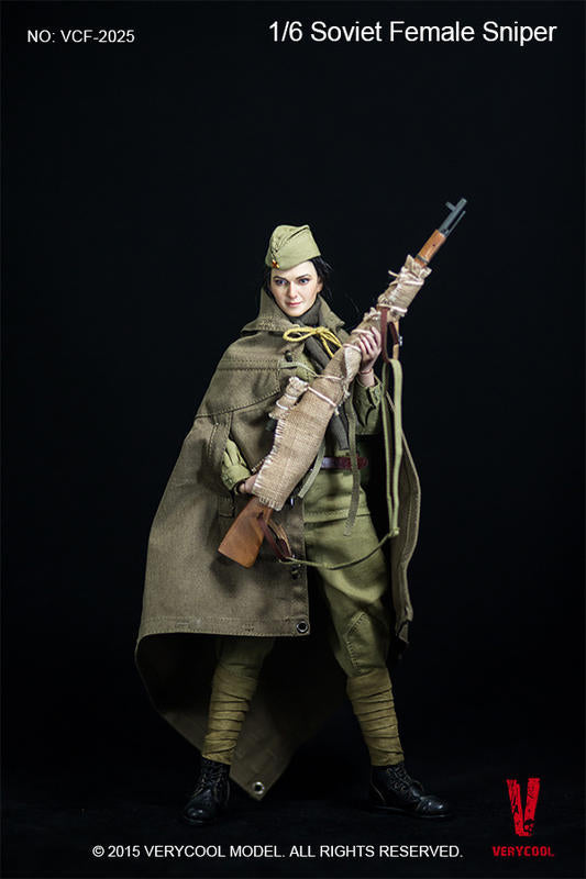 Verycool 1/6 12" VCF-2025 Soviet Female Shooter Action Figure