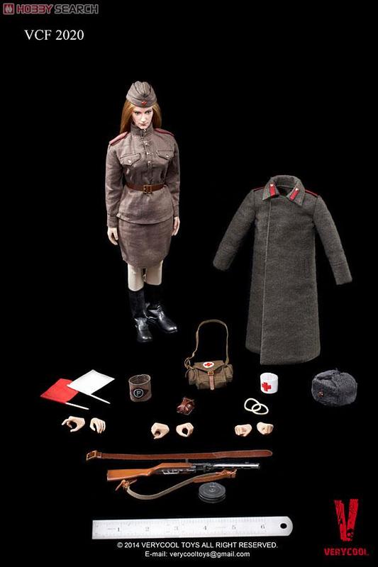 Verycool 1/6 12" VCF-2020 Soviet Red Army Female Soldier Action Figure