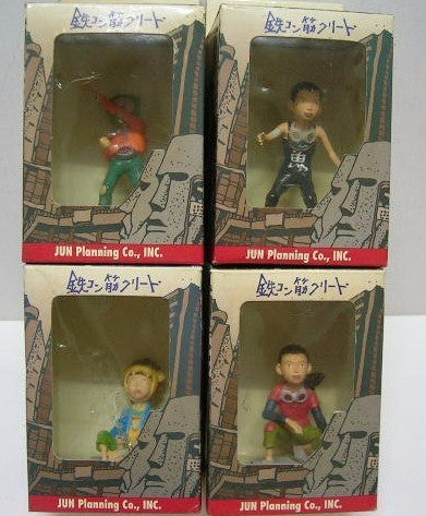 Jun Planning Matsumoto Taiyou Tekkon Kinkreet 4 Trading Collection Figure Set Used