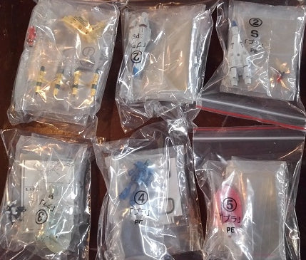 Megahouse Cosmo Fleet Collection Gran Mechanix 02 5+1 Secret 6 Figure Set