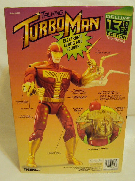 Tiger Jingle All The Way Turbo Man Arnold Schwarzenegger Action Doll Figure