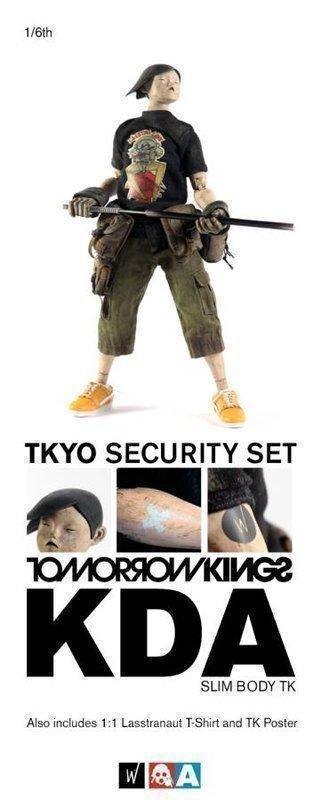 ThreeA 3A Toys Ashley Wood Tomorrow Kings TKYO Security Set KDA Slim Body  TK 12