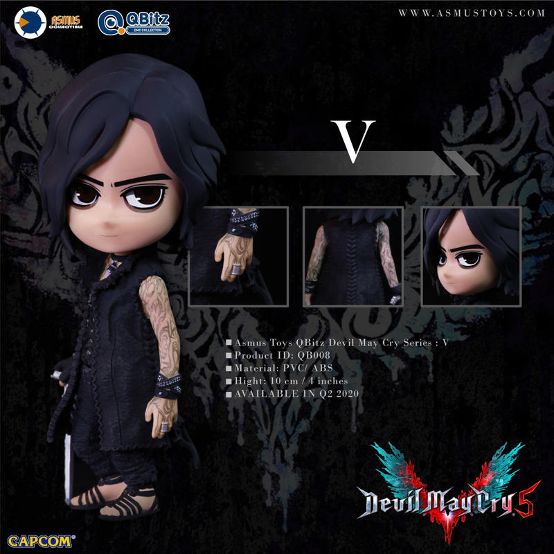 Asmus Toys QBitz Devil May Cry 5 V 4" Figure
