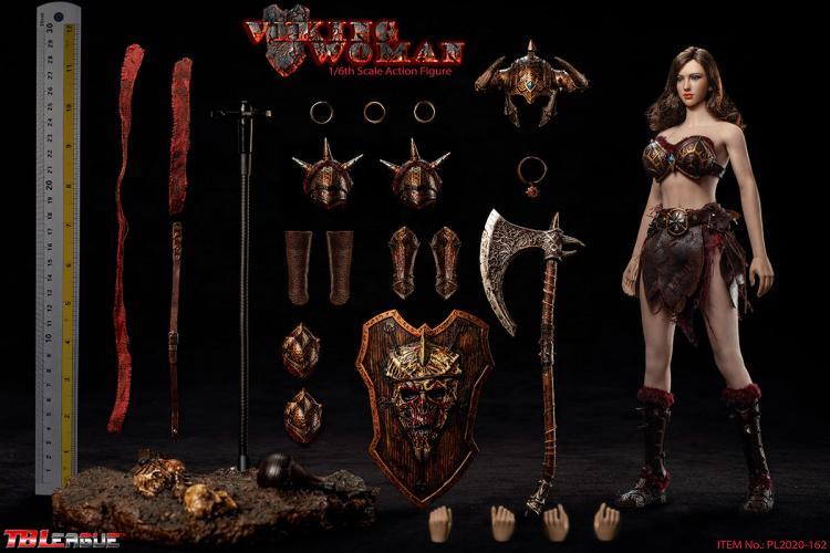 TBLeague 1/6 12" PL2020-162 Viking Woman Action Figure