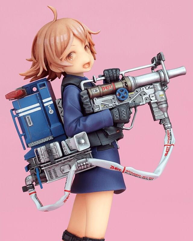 Kaiyodo x Good Smile Kamogawa's Wonda Chan Next Door Project File 04 Dangerdrop Pvc Figure