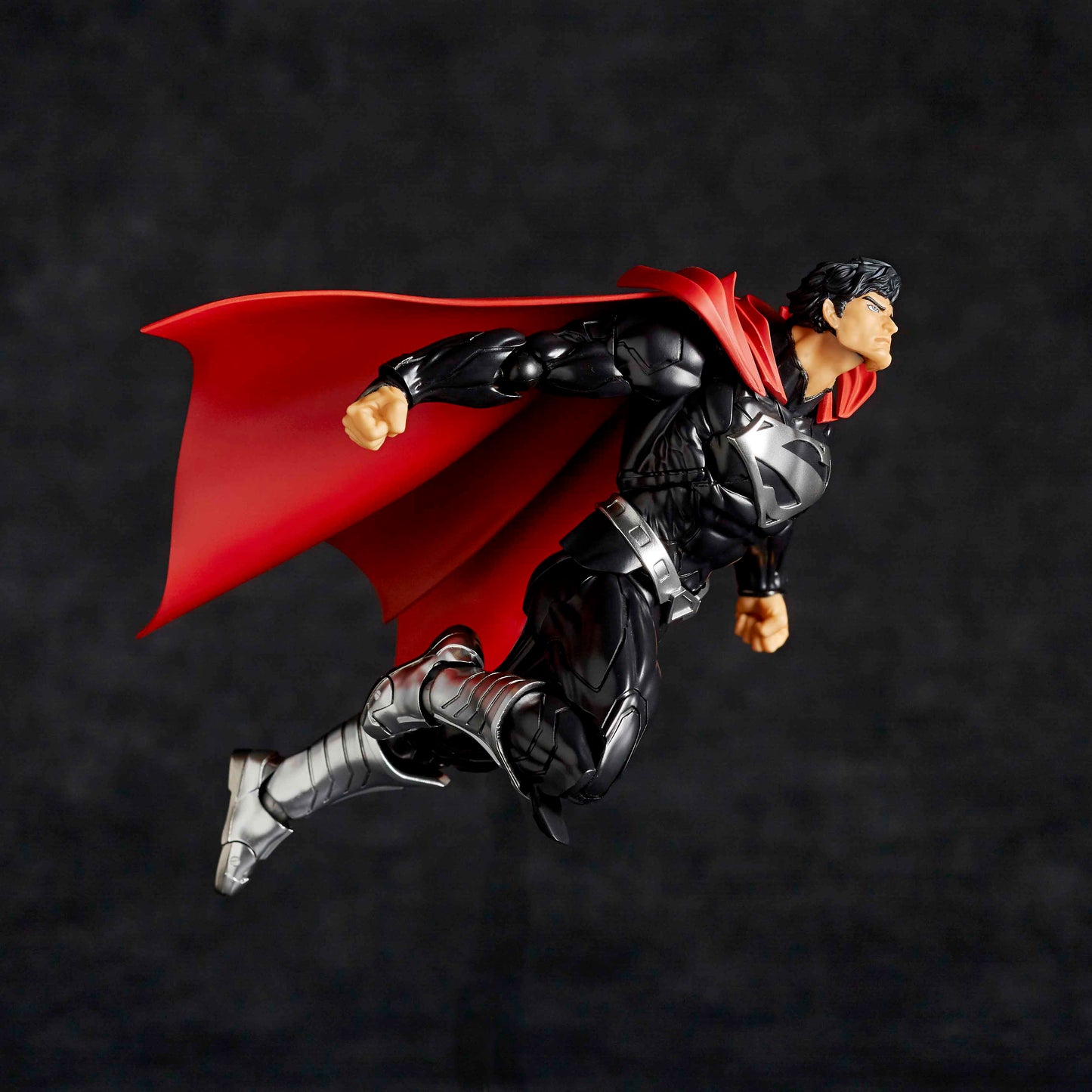 Kaiyodo Revoltech Amazing Yamaguchi 027EX DC Comics Superman Black Limited Edition Action Figure