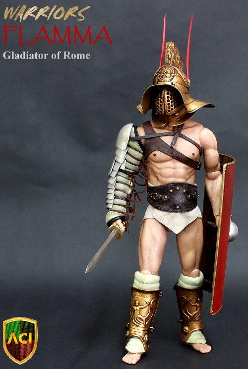 ACI Toys 1/6 12" Gladiator of Rome Warriors Flamma Action Figure