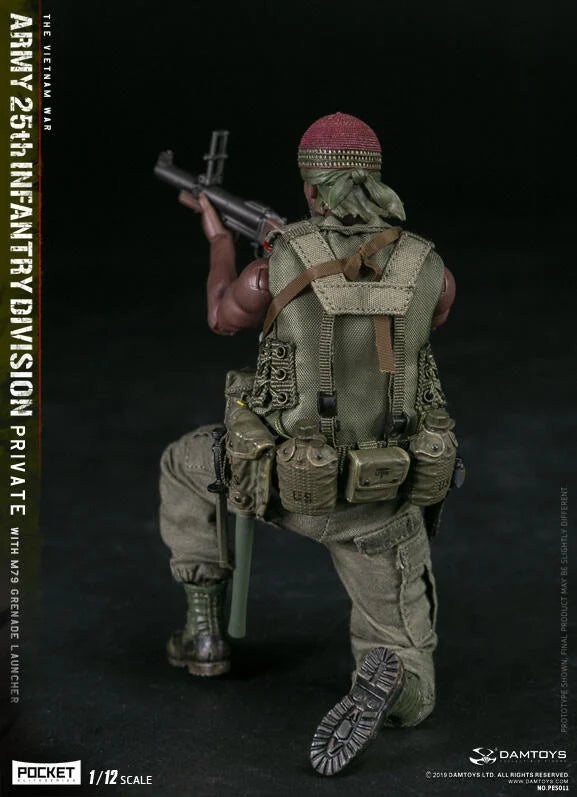 Damtoys 1/12 Pocket Elite Series PES011 Army 25th Infantry Division Action Figure