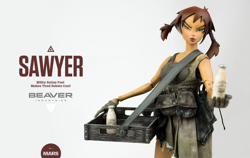 ThreeA 3AA Toys 1/6 12" Crystal Jade Vaughan Sawyer Beaver Vinyl Action Figure