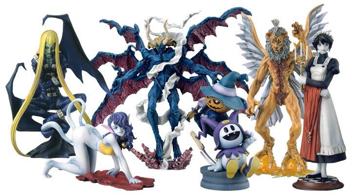 Kotobukiya One Coin Grande Series Shin Megami Tensei Part 1 6 Trading Figure Set