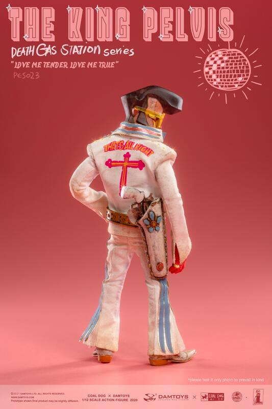 Damtoys 1/12 Pocket Elite Series PES023 Coal Dog Death Gas Station Series The King Pelvis Action Figure
