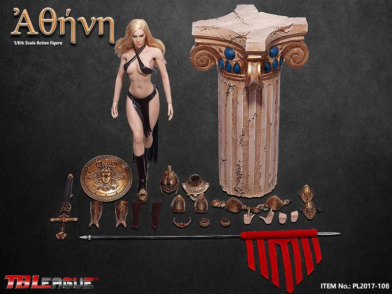 TBLeague 1/6 12" PL2017-106 Phicen Athena Action Figure