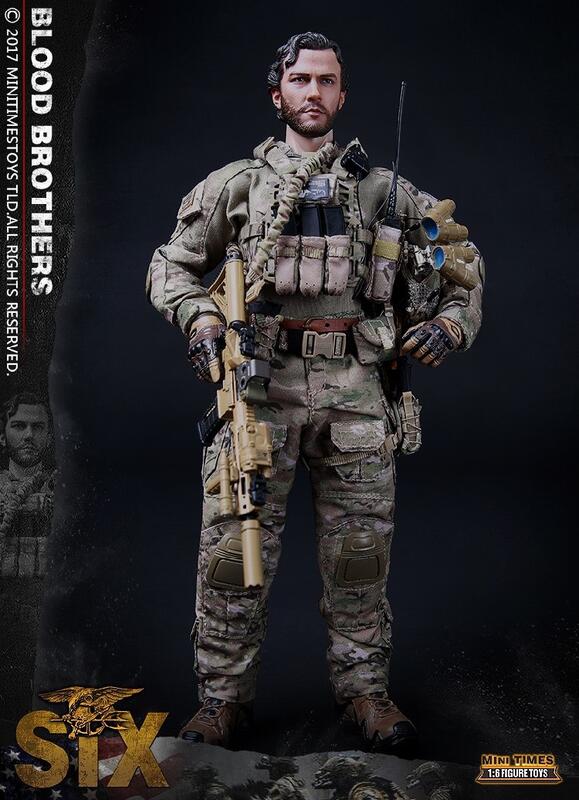 Mini Times Toys 1/6 12" M010 Seal Team Navy SIX Blood Brothers Action Figure