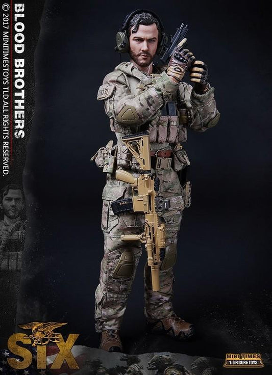 Mini Times Toys 1/6 12" M010 Seal Team Navy SIX Blood Brothers Action Figure