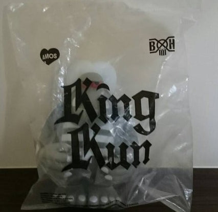 Bounty Hunter 2008 James Jarvis King Kun Amos Toys Edition Grey Ver 7" Vinyl Figure