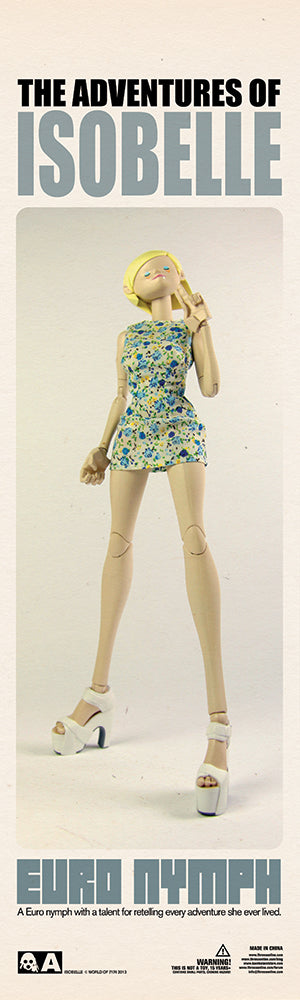 ThreeA 3AA Toys 1/6 12" Ashley Wood The Adventures Of Isobelle Euro Nymph ver Vinyl Action Figure