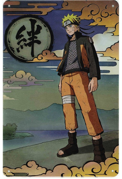 Naruto Shippuden Ultimate Ninja Storm 4 Limited 10" Metal Plate - Lavits Figure
