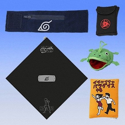 Bandai Naruto Shippuden Gashapon Narukiri Part 3 5 Goods Figure Set - Lavits Figure
 - 1