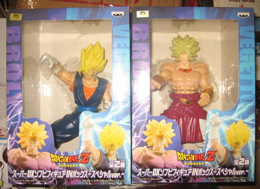 Banpresto Dragon Ball Z DX Super Saiyan Vegetto & Broly 2 Figure Set