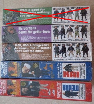 Medicom Toy 1/6 12" Inoue Santa Tokyo Tribe 2 Kai Merra Jada Kins 4 Action Figure Set\ - Lavits Figure
 - 2