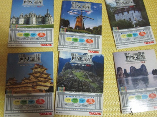 Takara World Heritage Part 2 6 Mini Scene Trading Figure Set Used - Lavits Figure
 - 1