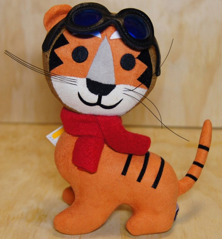 Play Set Products Modern Pets Tiger Rider 6" Plush Doll Figure Used - Lavits Figure